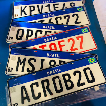 Placas Mercosul — DL Despachante
